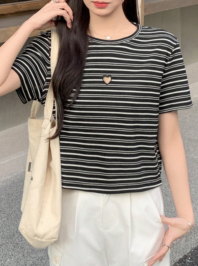 Camiseta oversize corazon