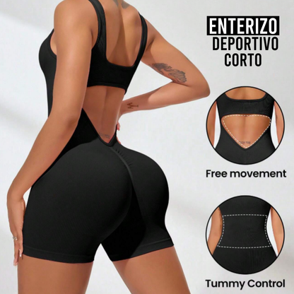 Enterizo espalda afuera corto