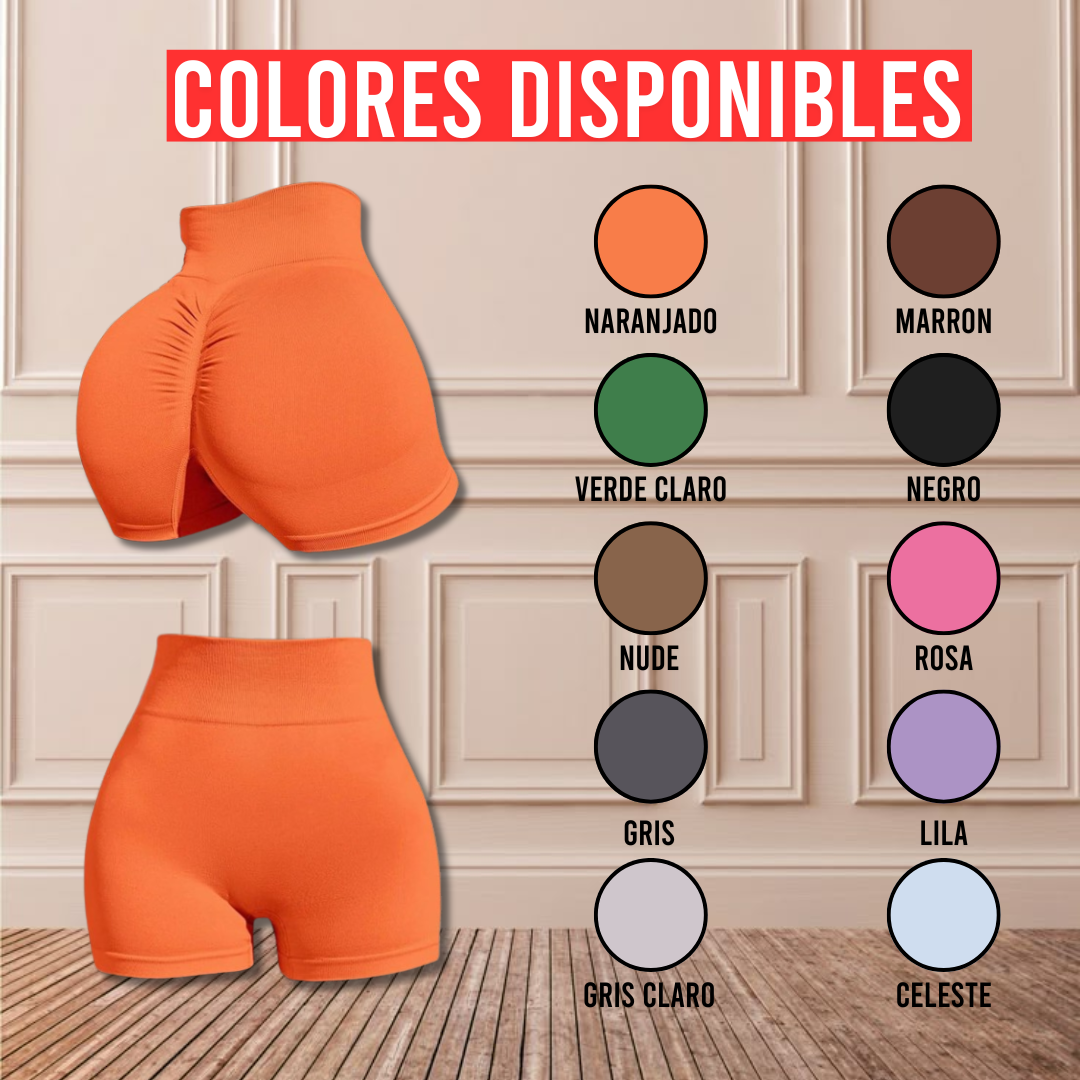 Short deportivo multicolor