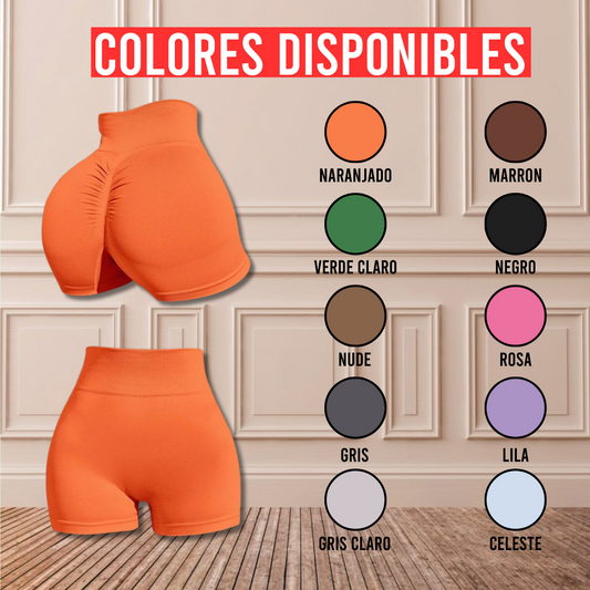 Short deportivo multicolor