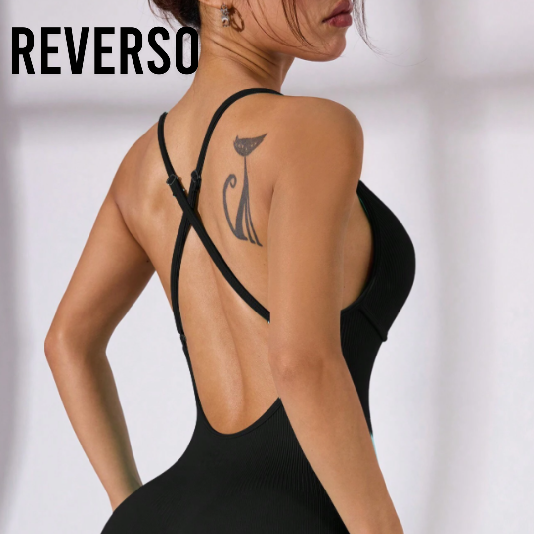 Enterizo deportivo sin mangas