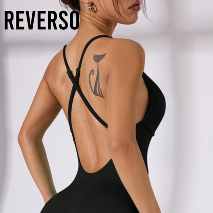 Enterizo deportivo sin mangas