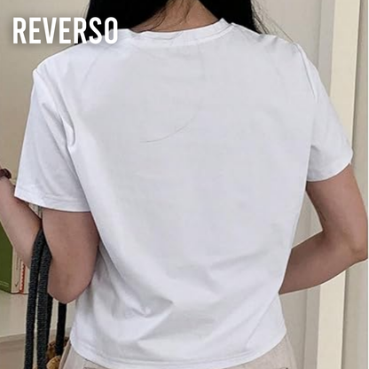 Camiseta oversize corazon