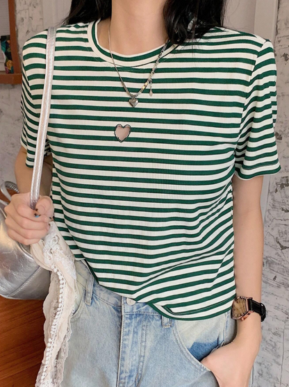 Camiseta oversize corazon