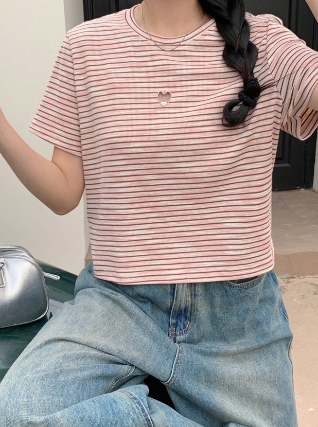 Camiseta oversize corazon