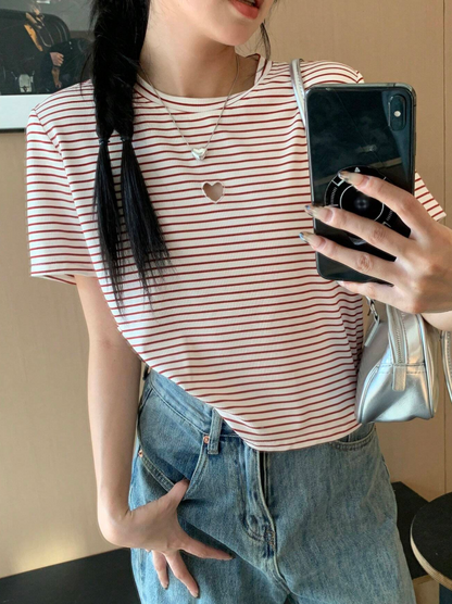 Camiseta oversize corazon